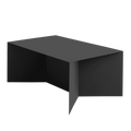 Tavolino da Caffè OLI METAL 100x60, nero