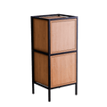 Rack SKAP 1R2 Doppia Porta - Nero