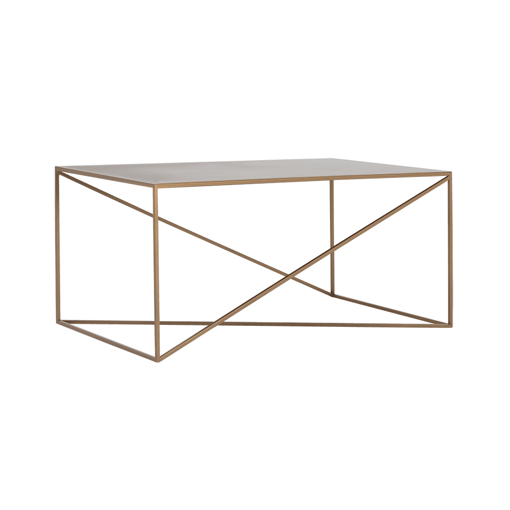 Tavolino MEMO METAL 100x60 Oro