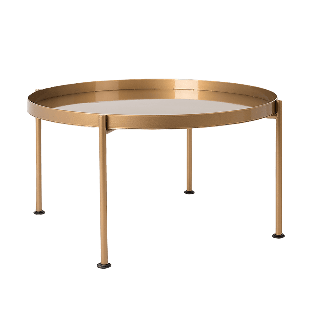 Tavolino da Caffè HANNA METAL 60 - Oro
