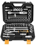 Set 25pz accessori in valigetta 1/2p ingco