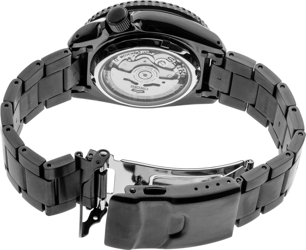 Seiko 5 Sports – Automatico, Black PVD, 42,5mm, SRPD65K1 – Design total black con anima sportiva