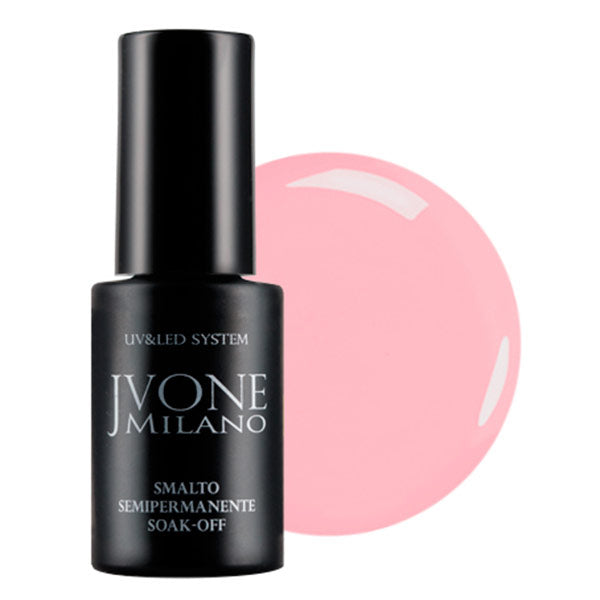 JVONE MILANO SOAK OFF SEMIPERMANENTE ROSA SETA 3033