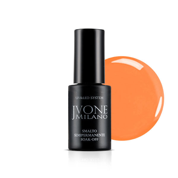 JVONE MILANO SOAK OFF SEMIPERMANENTE ARANCIO FLUO 3061