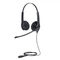Jabra BIZ 1500 Duo QD Binaural Head-band Black [1519-0154]
