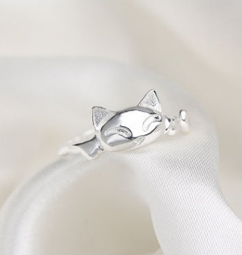 Set di anelli "Classy Cat" in stile premium