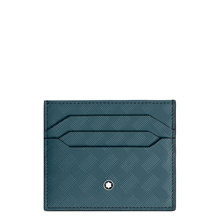 Montblanc porta carte 6 scomparti Extreme 3.0 Blu Cipro 198847