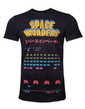 SPACE INVADERS LEVELS T-SHIRT UOMO (S)