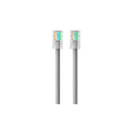 Belkin RJ45-RJ45, Cat6, 2m cavo di rete Grigio [A3L981BT02M-H-S]