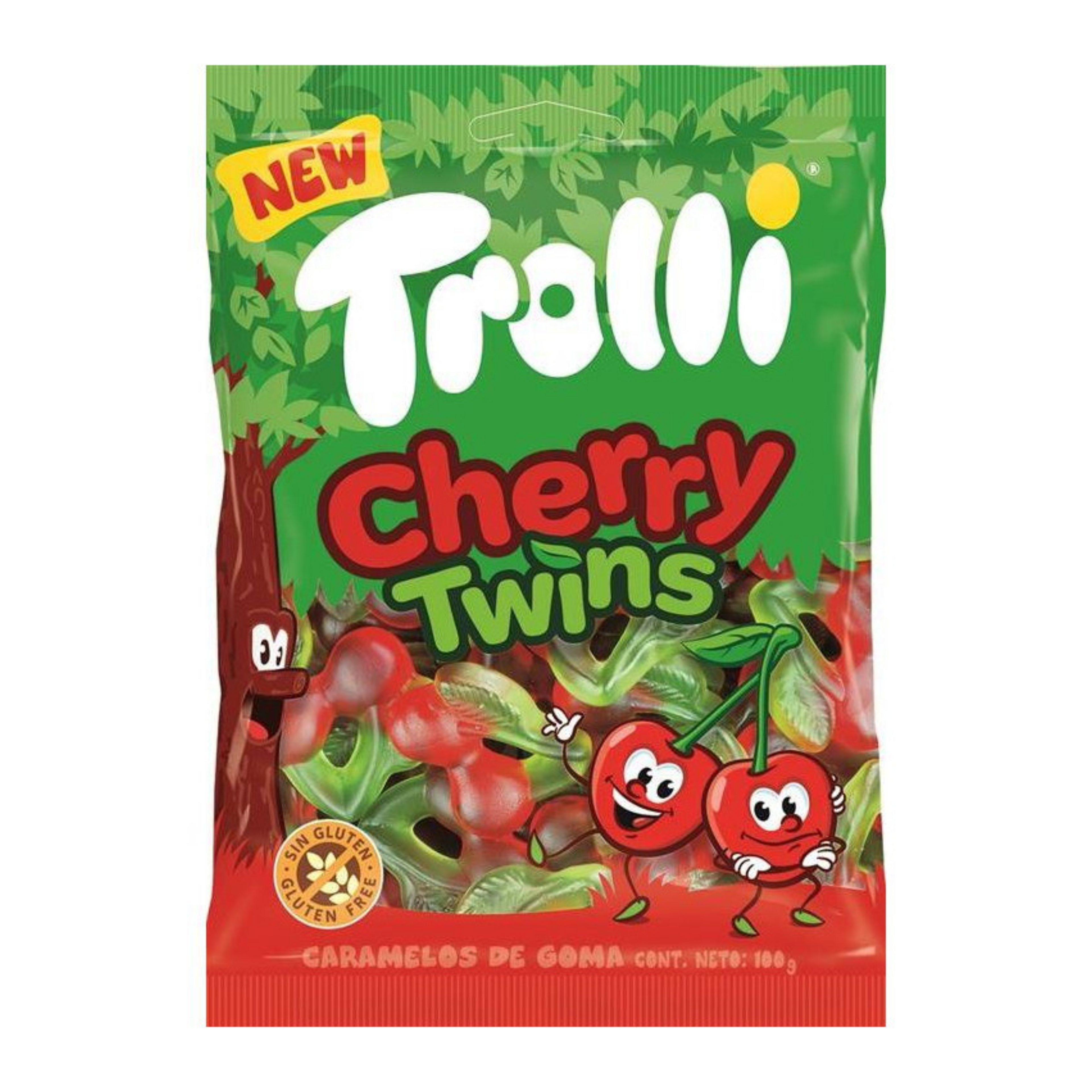 Trolli Ciliegia 100gr- Confezione da 16 pezzi