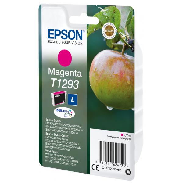 EPSON CART INK MAGENTA BX 305F 320FW SX420W 425W, SERIE L MELA [C13T12934012]