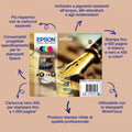 EPSON CART INK XL CIANO PER WF-2510WF, WF-2520NF, WF-2530WF WF-2540WF SERIE 16XL PENNA E CRUCIVERBA [C13T16324012]