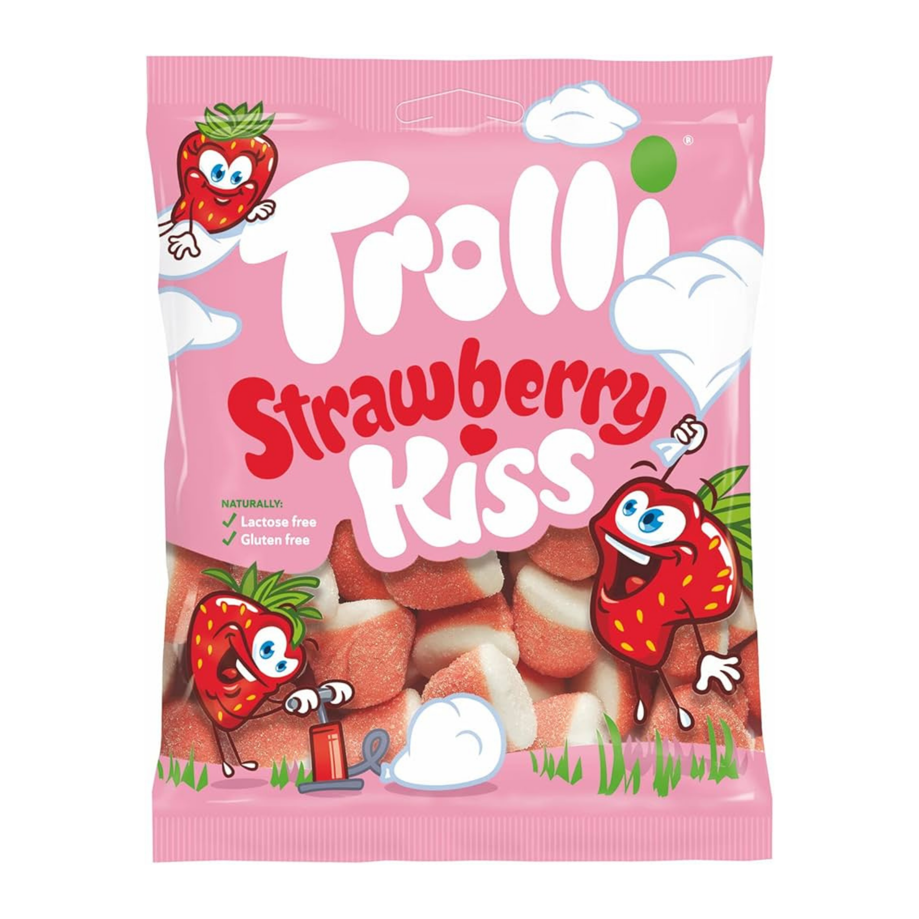 Trolli Kiss Fragola 100gr- Confezione da 12 pezzi
