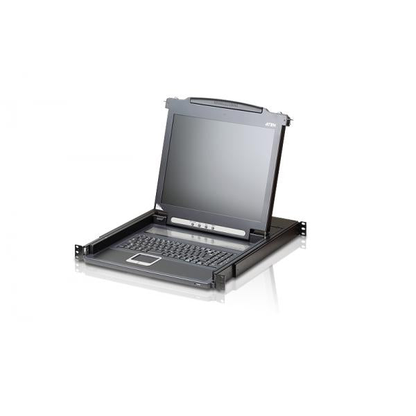 ATEN Slideaway console 17" LCD TASTIERA INGLESE [CL1000M-ATA-EG]