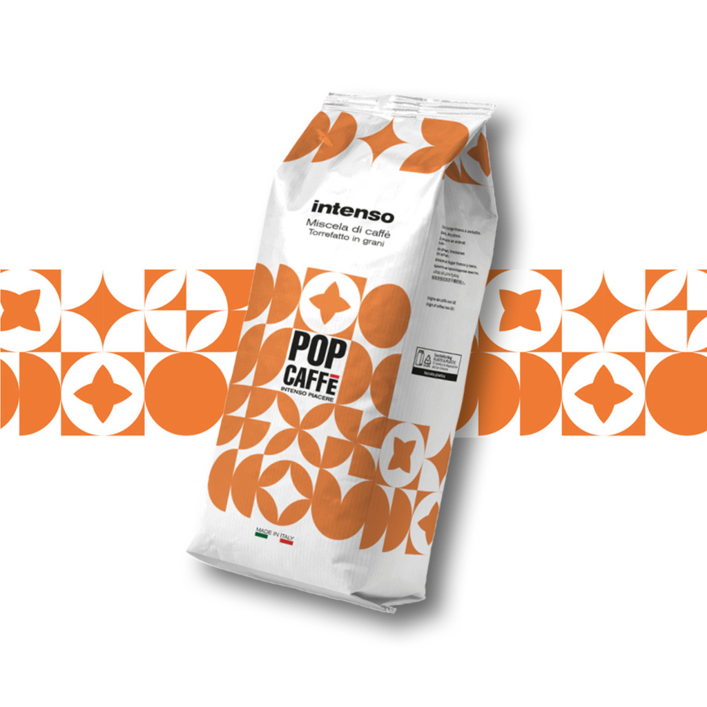 POP CAFFè, Caffè in Grani Miscela Intenso - Confezione da 6kg