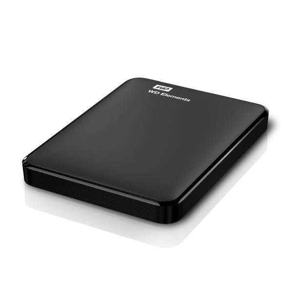 Western Digital WD Elements Portable disco rigido esterno 2 TB 5400 Giri/min 2.5" Micro-USB B 3.2 Gen 1 (3.1 Gen 1) Nero [WDBU6Y0020BBK-WESN]