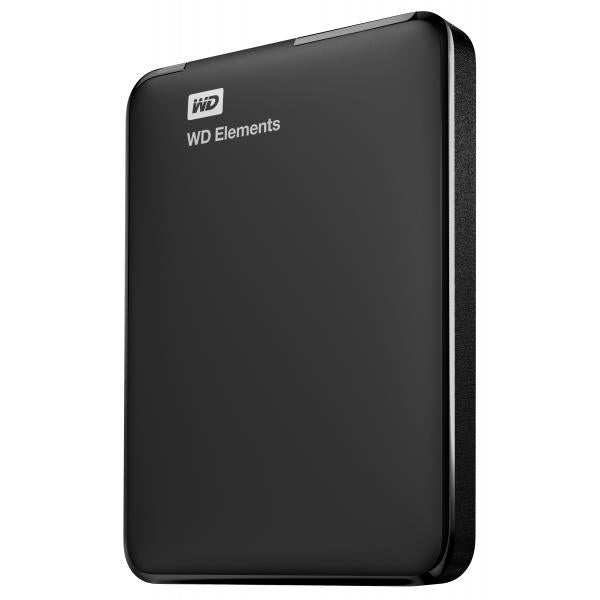 Western Digital WD Elements Portable disco rigido esterno 1 TB 2.5" Micro-USB B 3.2 Gen 1 (3.1 Gen 1) Nero [WDBUZG0010BBK-WESN]