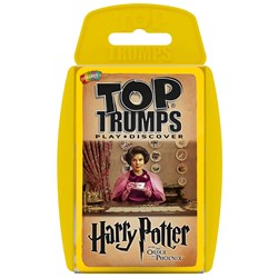HARRY POTTER ORDER OF THE PHOENIX TOP TRUMP