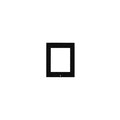2N IP Verso - Frame for surface installation, 1 module - black [9155021B]