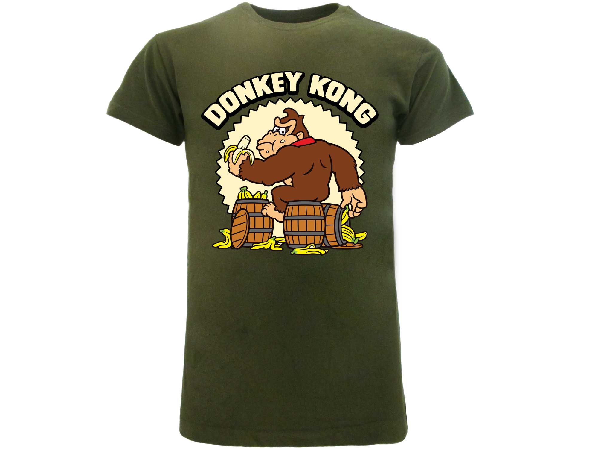 T-Shirt Nintendo Donkey Kong M verde
