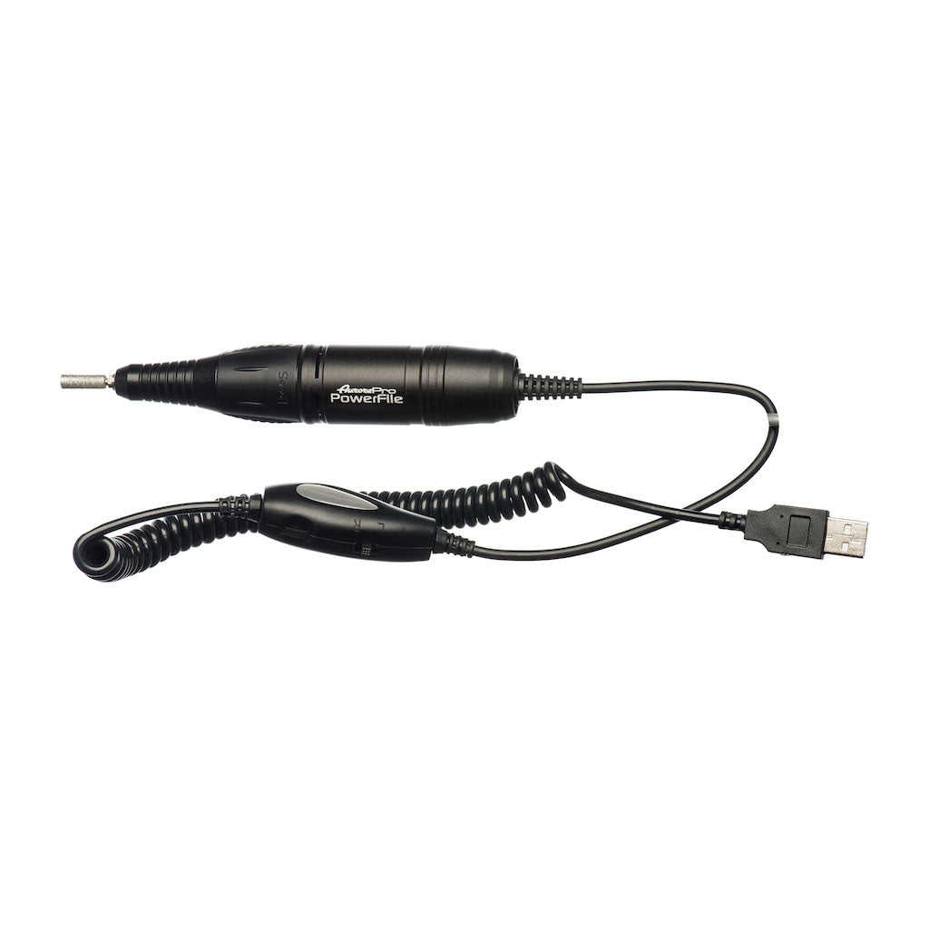 Aurore Pro Micromotore PowerFile Compatto Ad Alimentazione Usb/Rete 25000 Giri