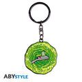 ABYSTYLE RICK & MORTY - Portachiavi in metallo: "Portal Gun"