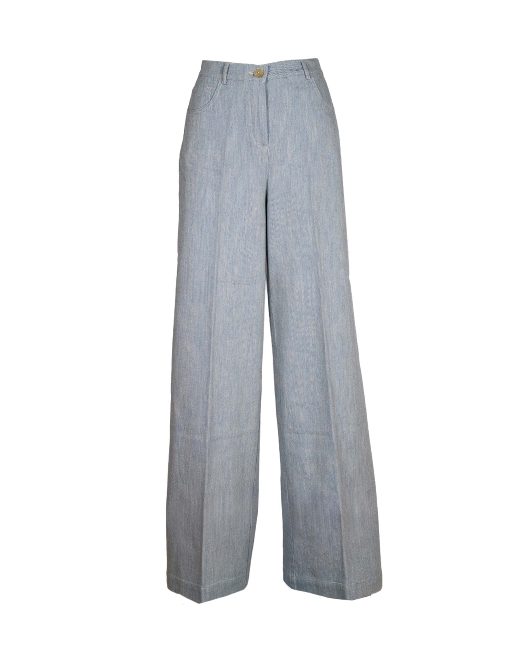 PANTALONE DENIM CHIARO