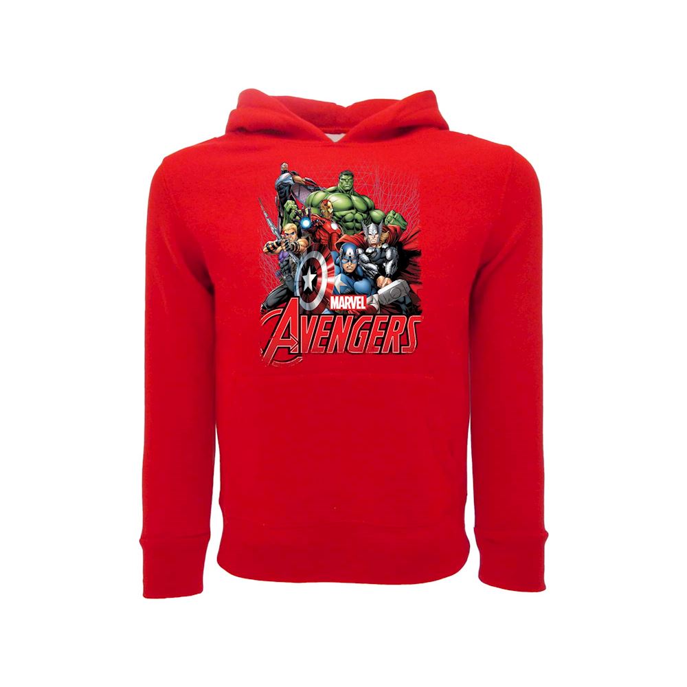 MARVEL AVENGERS  TEAM  FELPA  12/13 ANNI