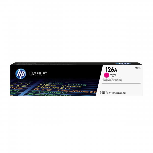 HP TONER MAGENTA 126A 1000 PAGINE PER CLJ CP1025 [CE313A]
