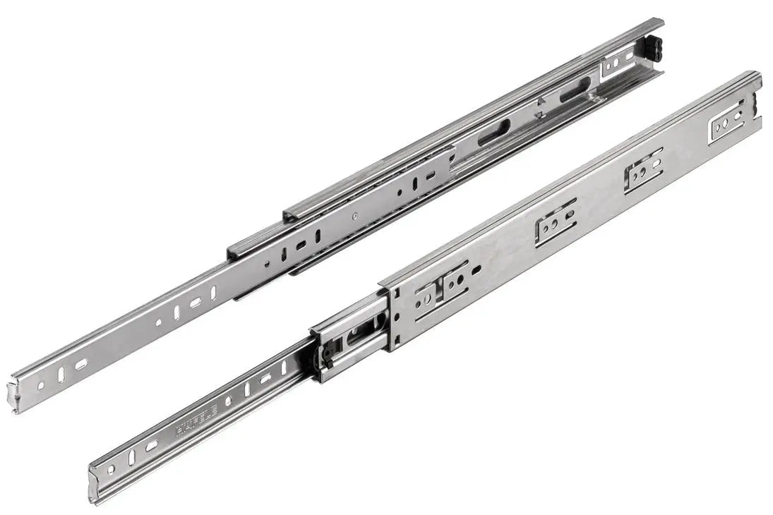 GUIDA A SFERA, HÄFELE MATRIX RUNNERR BB S30, USCITA TOTALE IN SOVRAESTENSIONE, PORTATA FINO A 30 KG, ACCIAIO MONTAGGIO LATERALE 400 MM