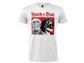 ATTACCO DEI GIGANTI - EREN VS COLOSSAL TITAN T-Shirt L bianca
