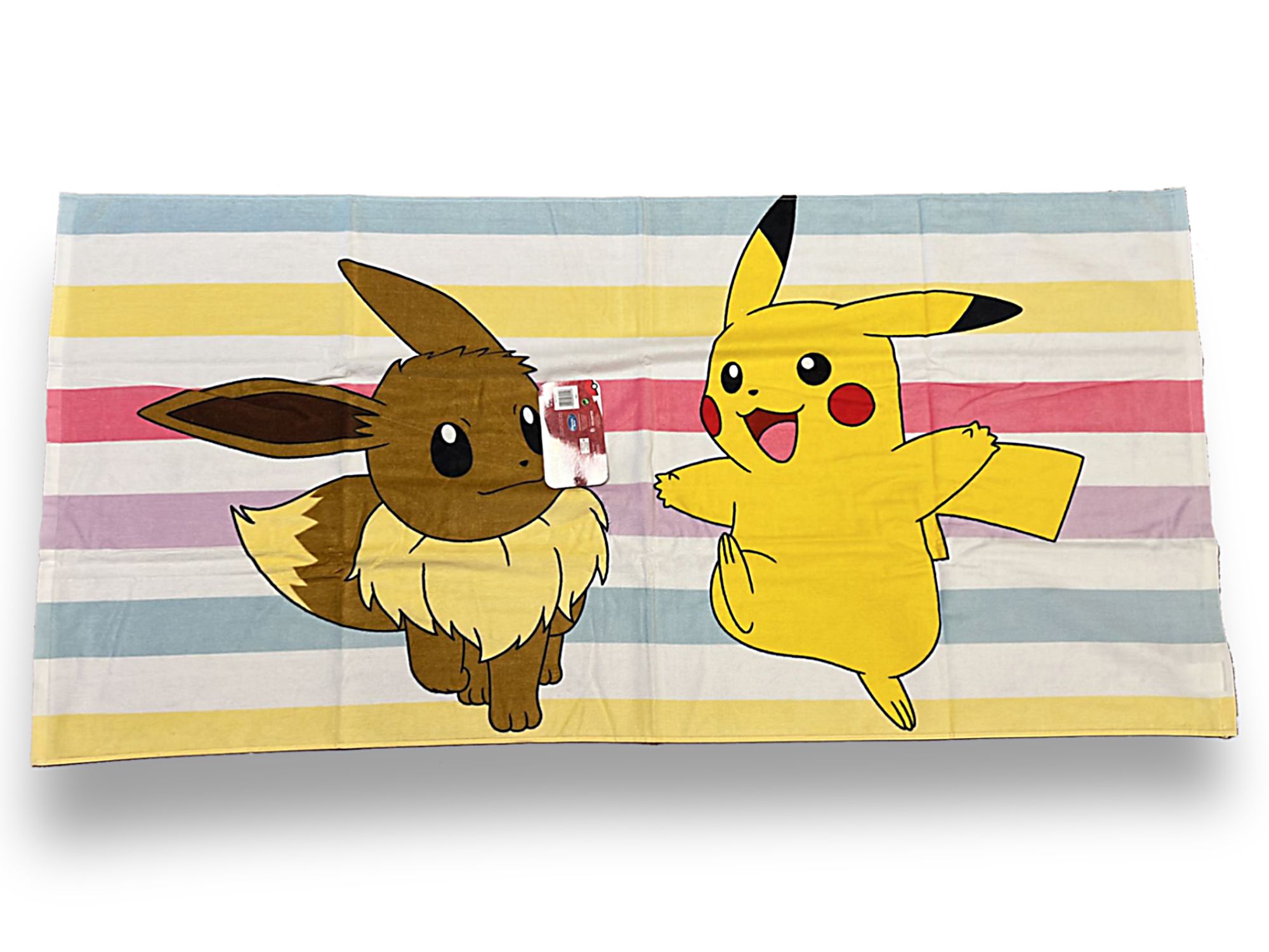 POKEMON - Telo mare "Pikachu & Evee" (70 x 140cm)