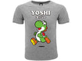 NINTENDO: SUPER MARIO  YOSHI T-shirt 7/8  grigia