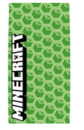 MINECRAFT - Telo mare "Minecraft logo" (70 x 140cm)