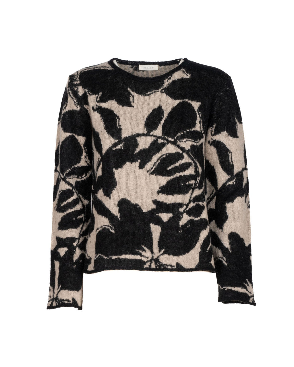 MAGLIA NATURE E NERA