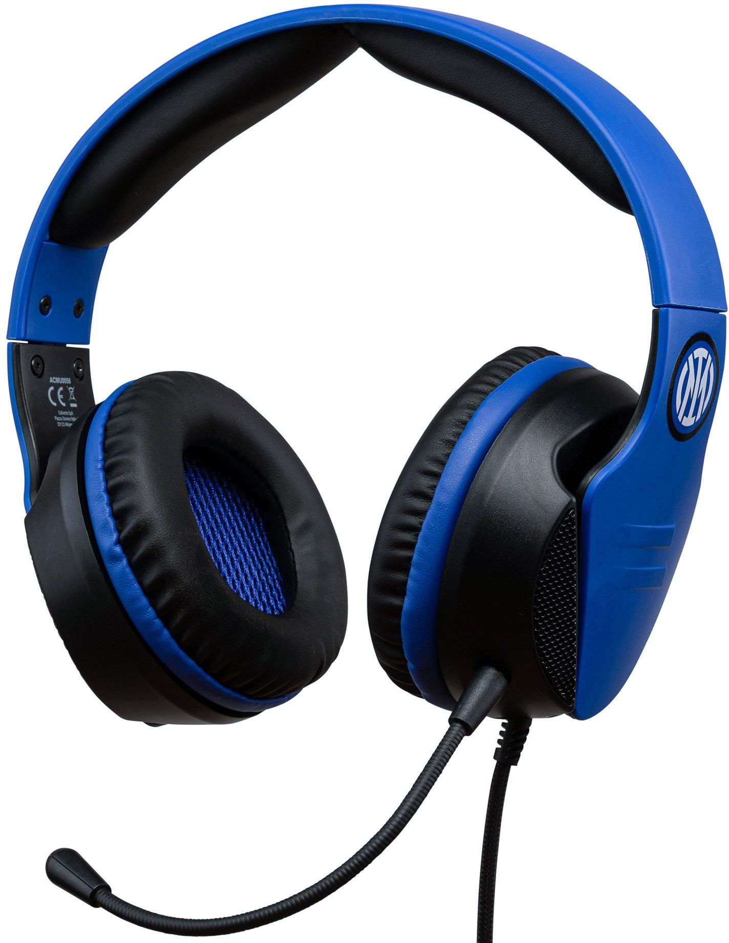 QUBICK Cuffie Wired: FC Inter ( compatibile con Ps4,Ps5,Xbox,Pc,Switch)