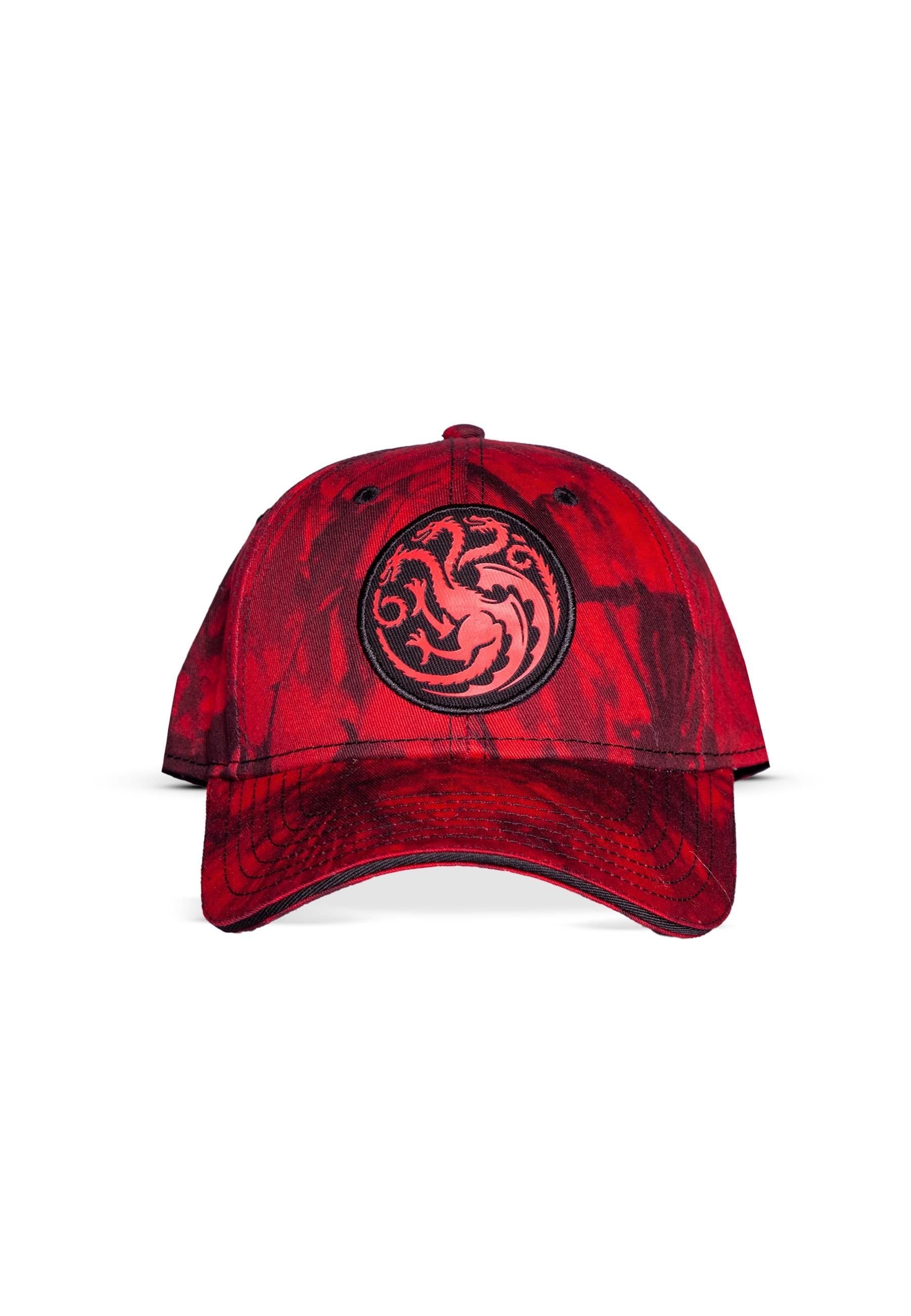 DIFUZED GAME OF THRONES : HOUSE OF THE DRAGON - CAPPELLO TIE DYE STEMMA TARGARYEN 3D