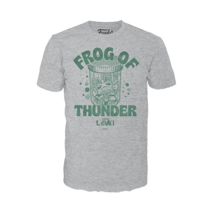 FUNKO POP  Funko Boxed Tee: Marvel Loki - Frog of Thunder T-shirt (M) (Exclusive)