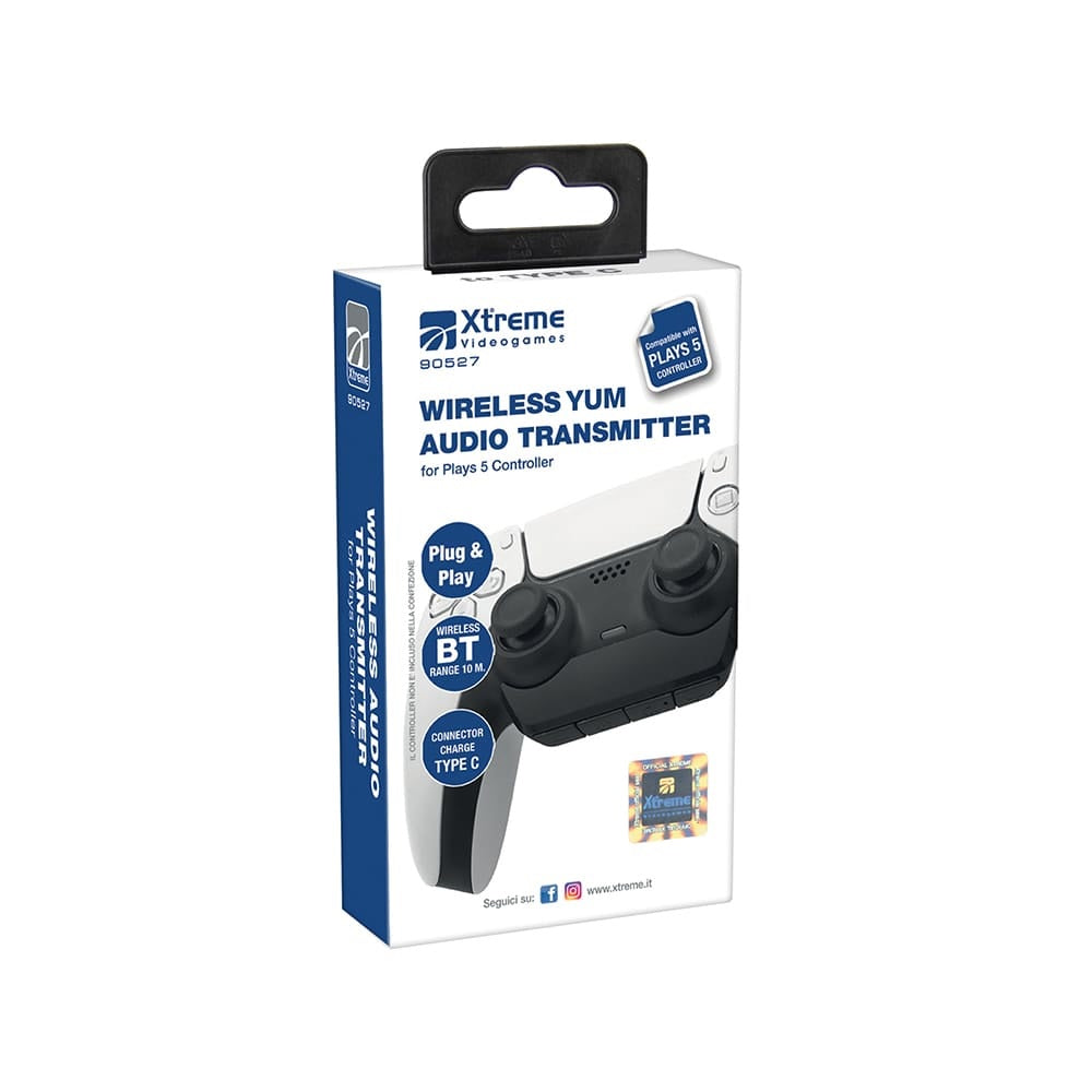 XTREME Tresmettitore BT Wireless Audio per Controller PS5