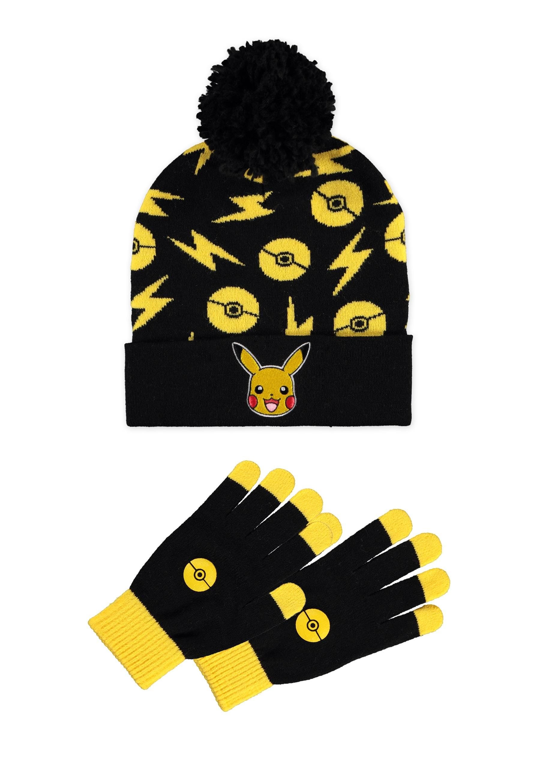 DIFUZED POKEMON - GIFT SET (BERRETTO + GUANTI) PIKACHU VOLT