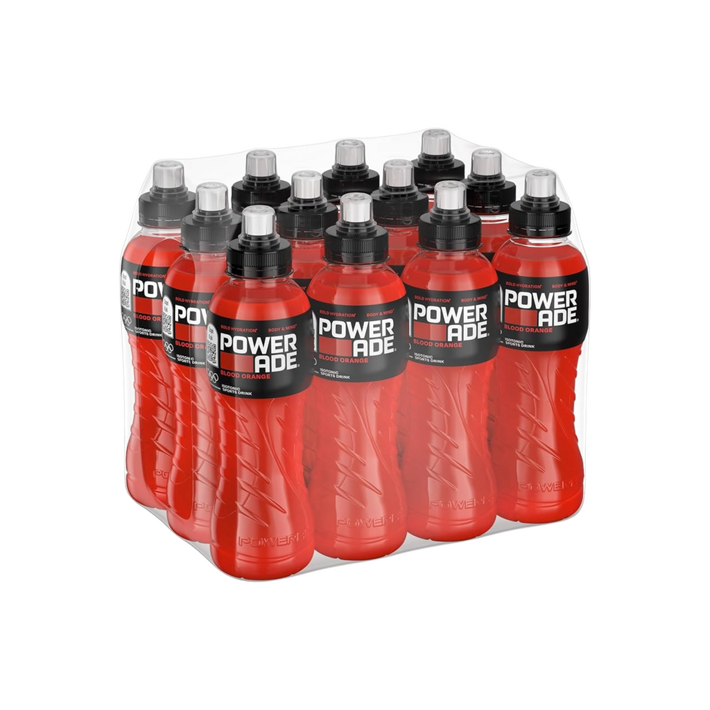 Powerade Blood Orange Blast 50cl - Confezione da 12 pezzi