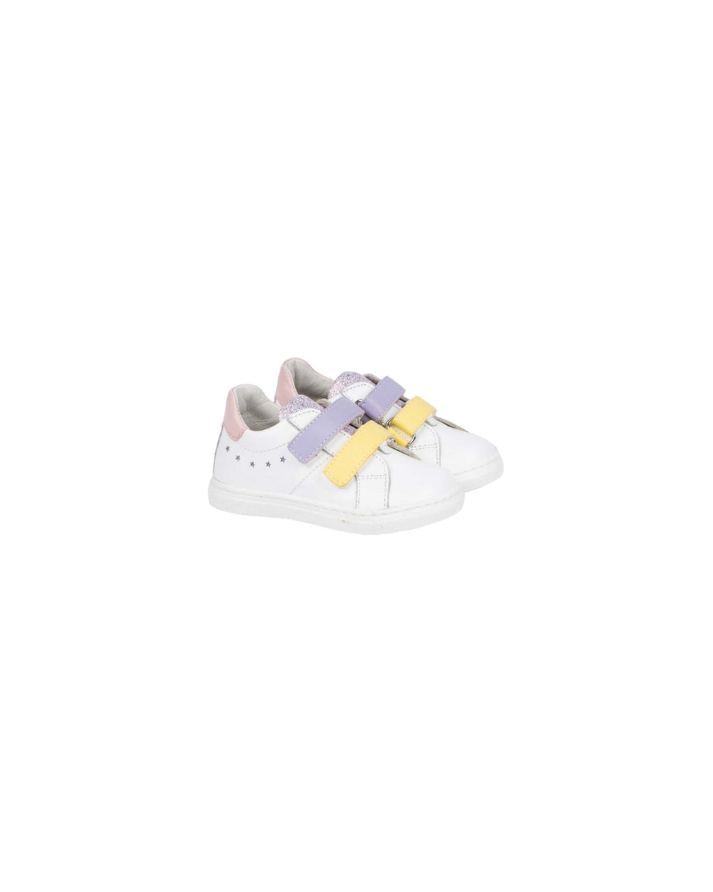 SNEAKERS BIANCHE E ROSA