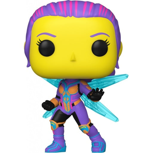 FUNKO POP  Marvel: Blacklight- 341 The Wasp (Exclusive) 9 cm