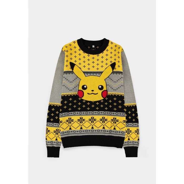 DIFUZED POKEMON - MAGLIONE PIKACHU JUMPER (M)