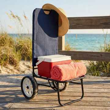 Carrello con struttura in acciaio e tessuto Oxford 600D, portata 30 kg