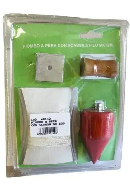 Piombo a pera c/scassa gr.300/500