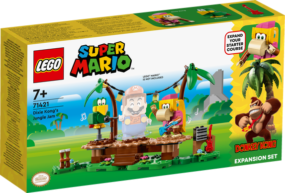 LEGO 71421 Pack di espansione Concerto nella giungla di Dixie Kong