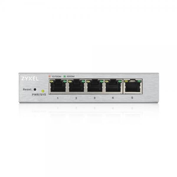 Zyxel GS1200-5 Gestito Gigabit Ethernet (10/100/1000) Argento [GS1200-5-EU0101F]