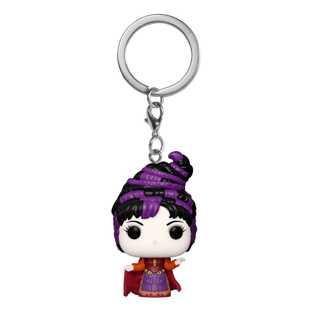 FUNKO POP  Disney: Hocus Pocus 2 - Portachiavi Mary (Smoke) 4 cm