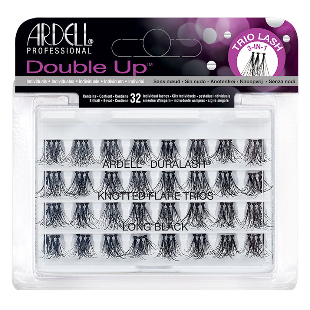 Ardell Ciglia Double Up Trio Long Black Senza Nodo